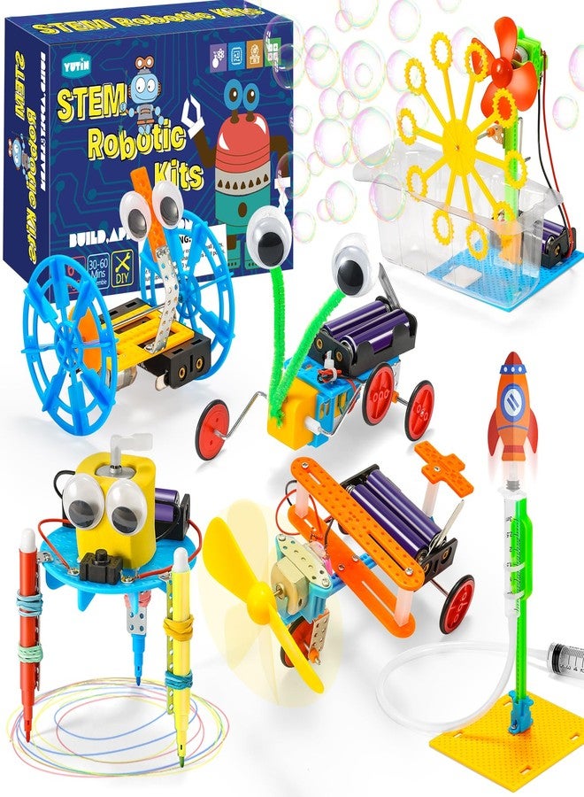 Yutin STEM Robotics Kits for Kids Age 8-12 8-10, Science Kits for Kids 8-12, STEM Toys for Boys Age 8 9 10 12 13 14 Girls Boys Birthday Gifts, Robot Building Crafts 8-12 Engineering Motor Set - Image 1
